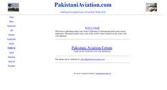 Desktop Screenshot of pakistaniaviation.com